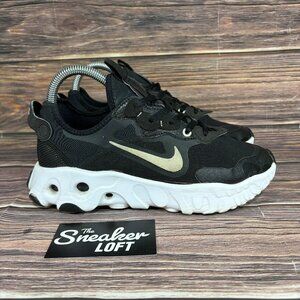 Nike React Art3mis Black White Women's Athletic Running Shoes